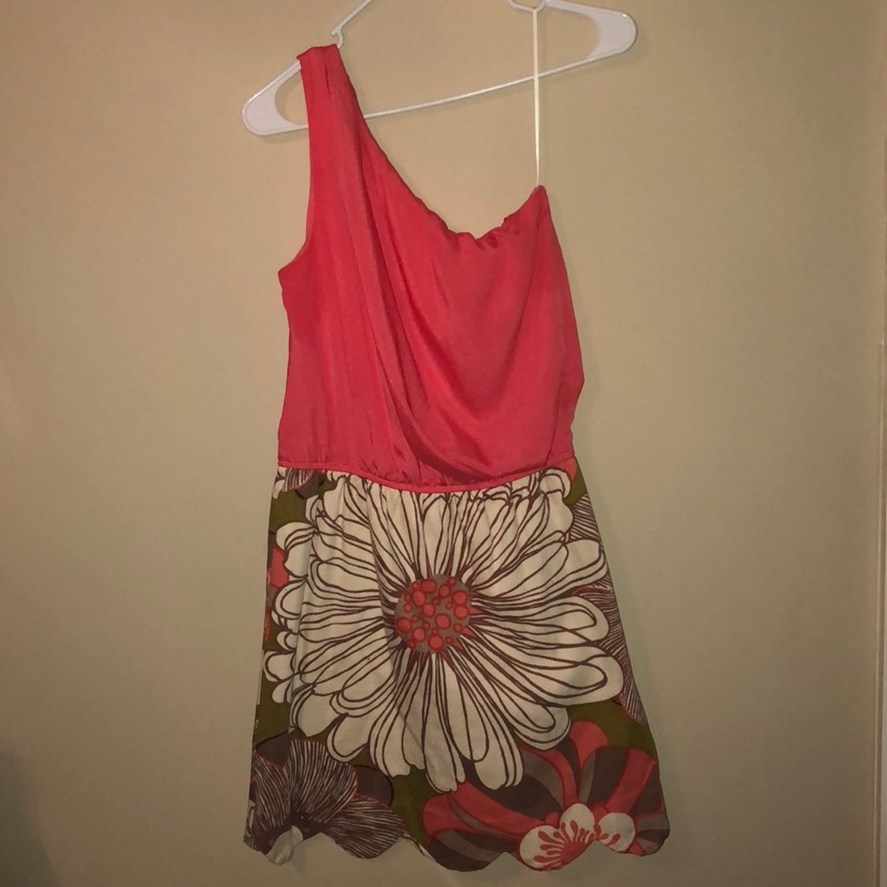 One Shoulder, Spring Dress